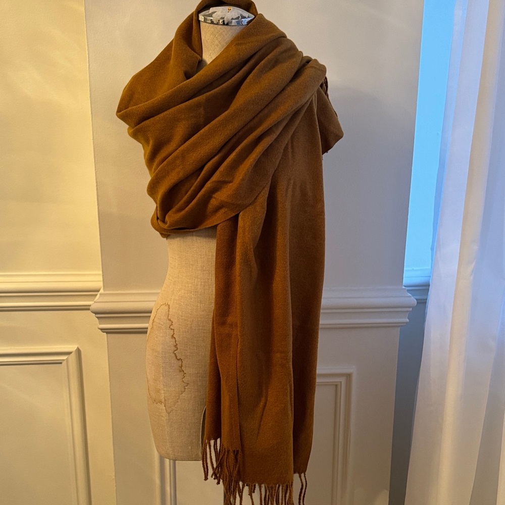 Large Tan Scarf